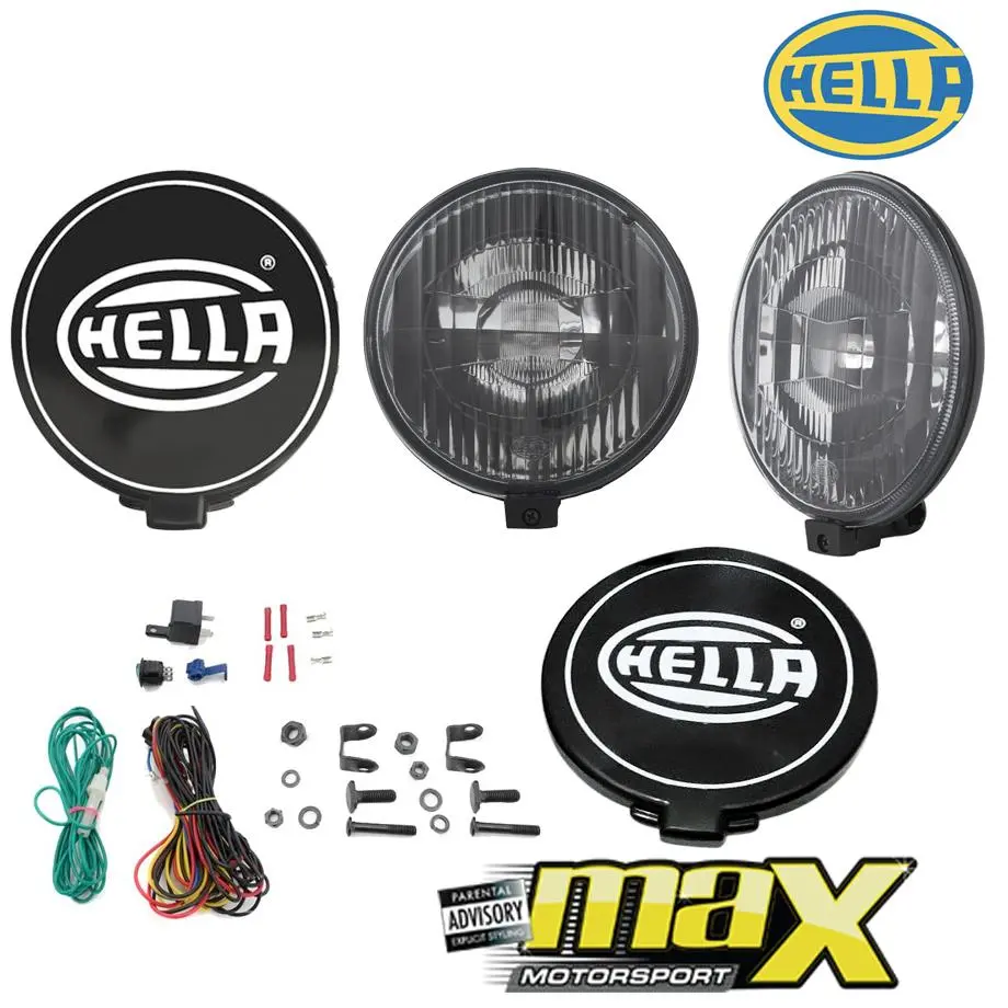 Universal Hella Comet 500 Black Magic Spotlamps (Pair) 1