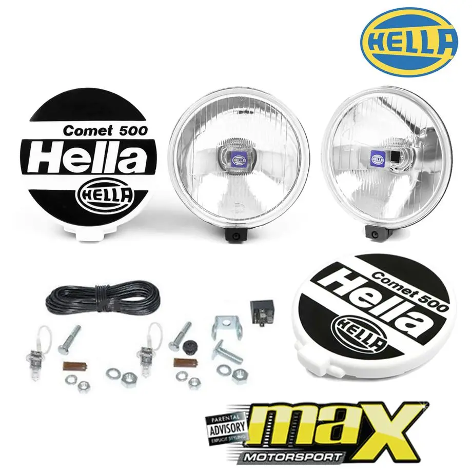 Universal Hella Comet 500 Spotlamps (Pair) 1