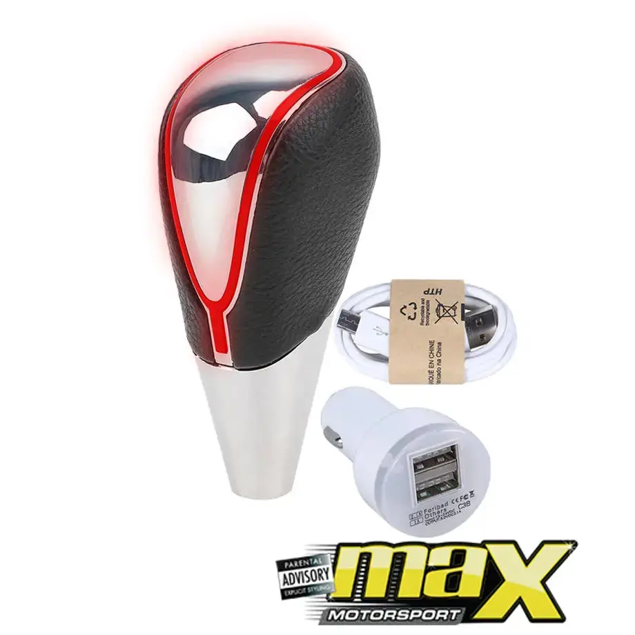 Universal Led Light Up Gear Knob - Red 1