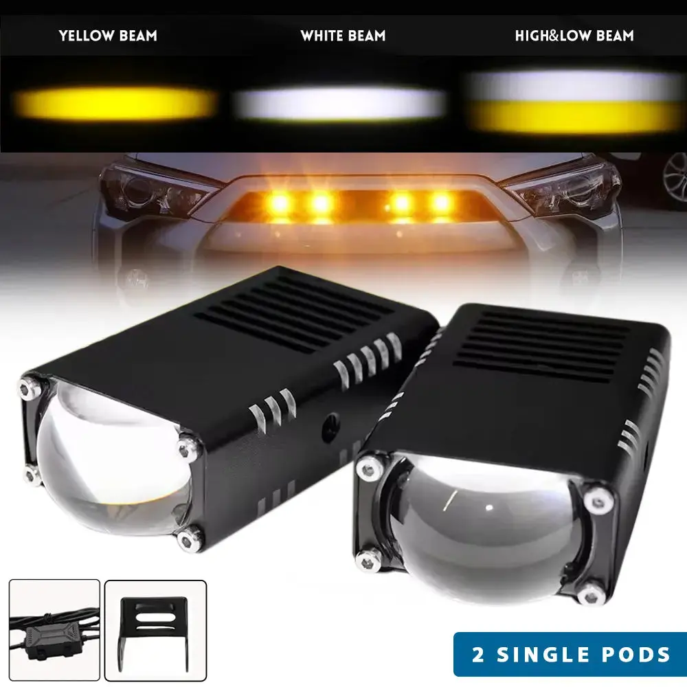 Universal Matrix Ultra Compact Single Pod Led Projector Grille Lights 1