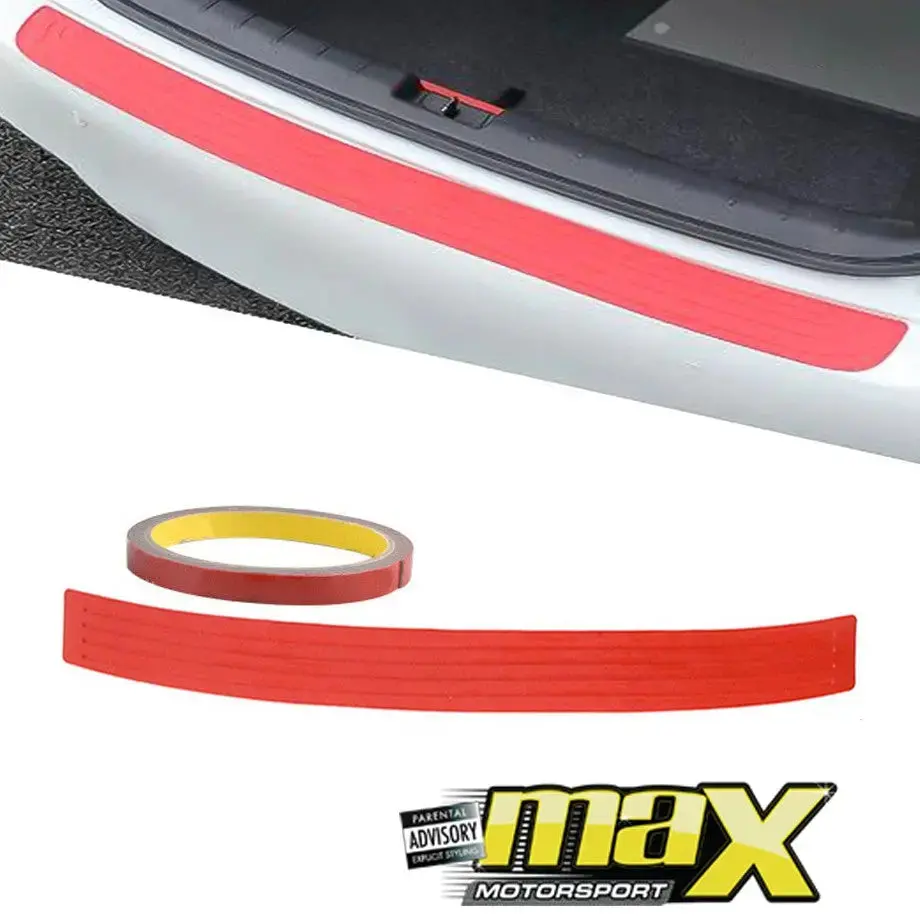 Universal Red Rubber Boot Protector Strip 1