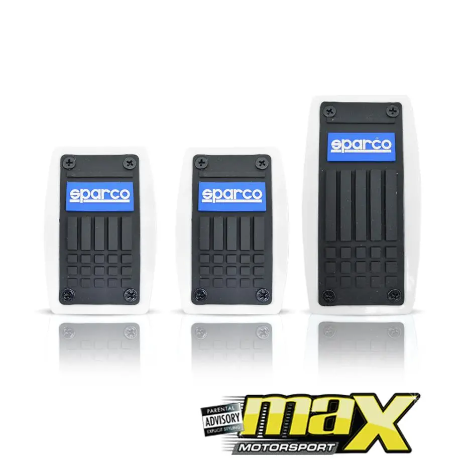 Universal Sparco Rubber Pedals (Manual) 1