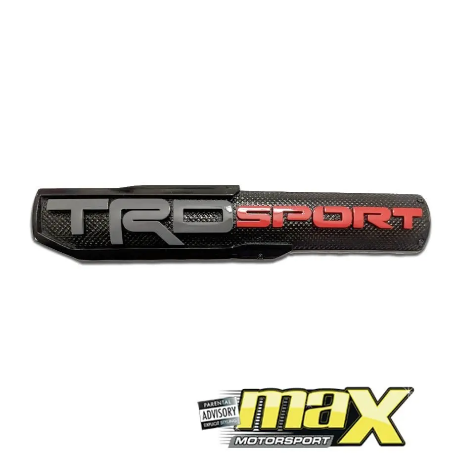 Universal Trd Pro Sport Emblem Badge 1