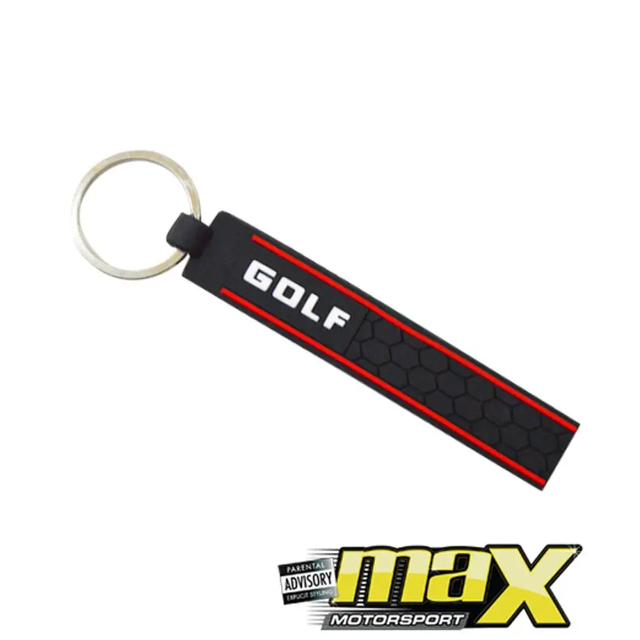 Universal Vw Golf Rubber Key Ring 1