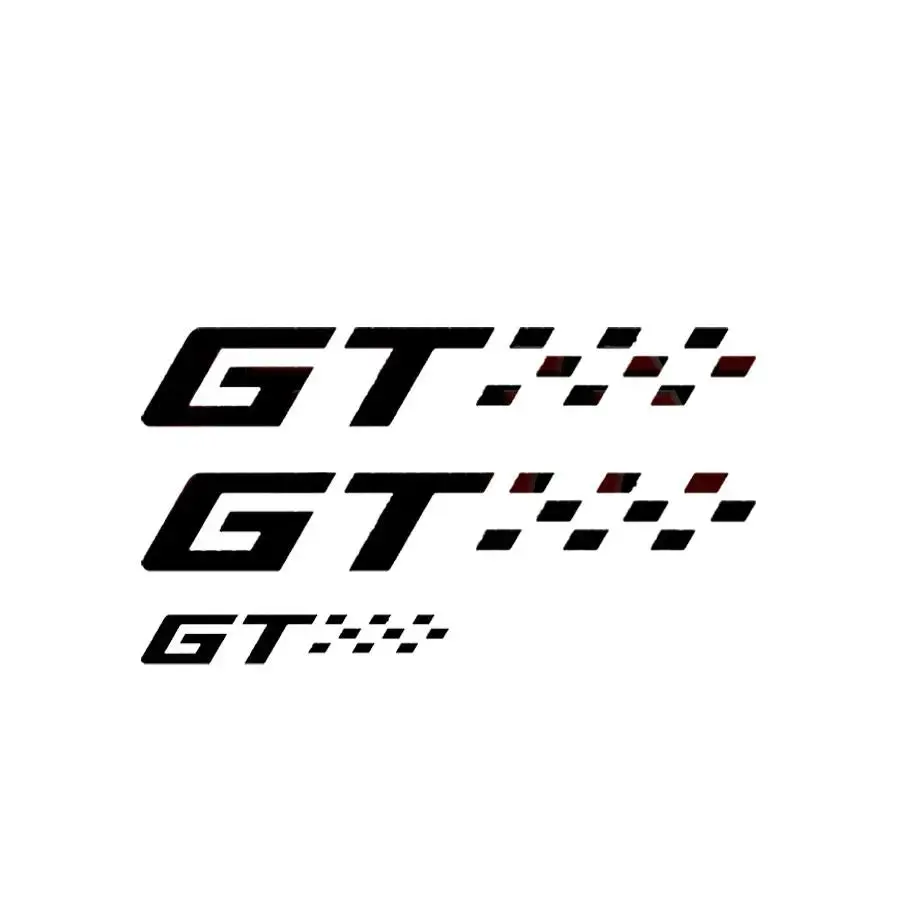 Universal Gt Sticker Kit (Black) 1