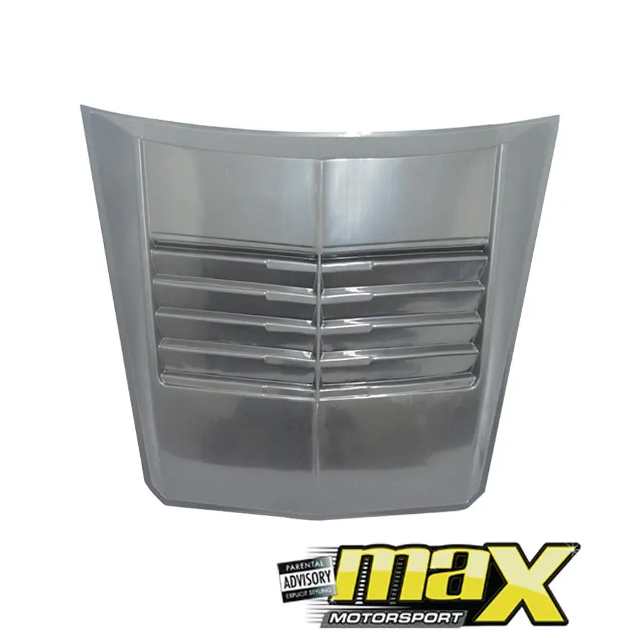 Universal Vented Bonnet Scoop (Matte Black) 1
