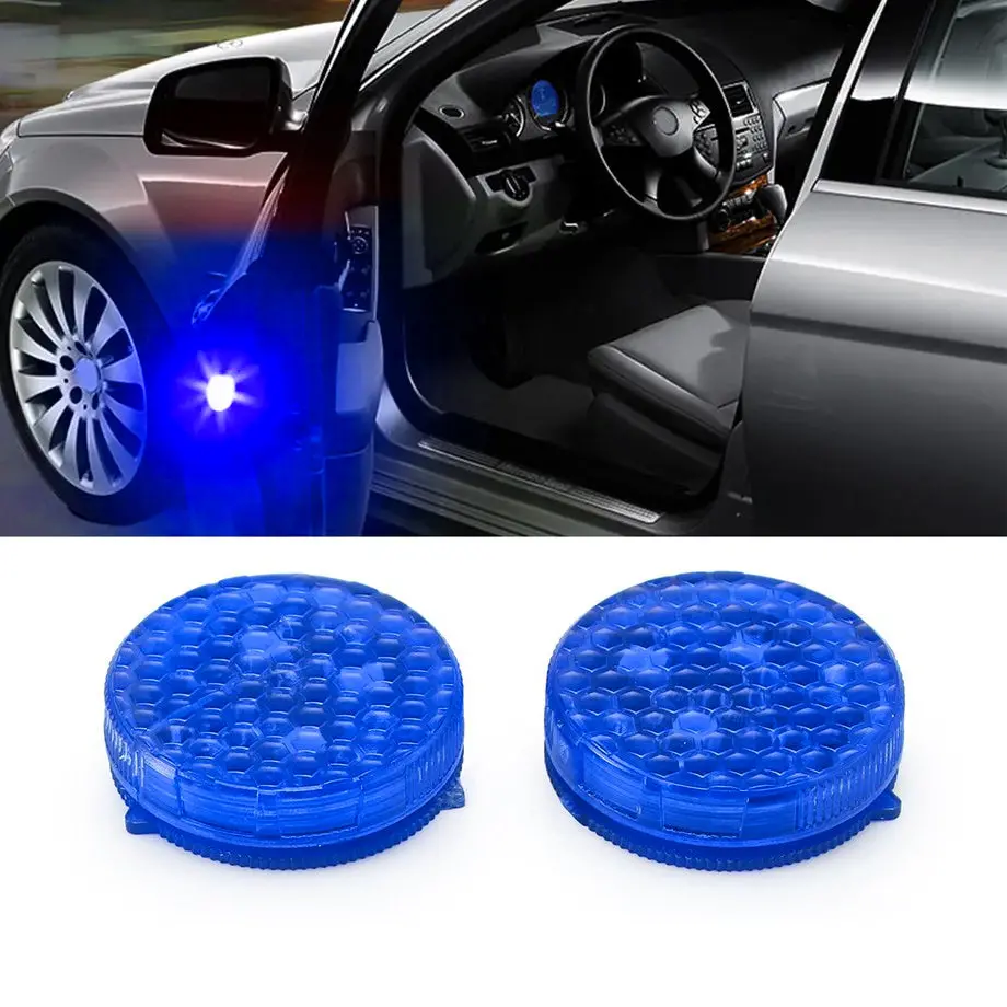Universal Led Car Door Warning Light (Blue) 1