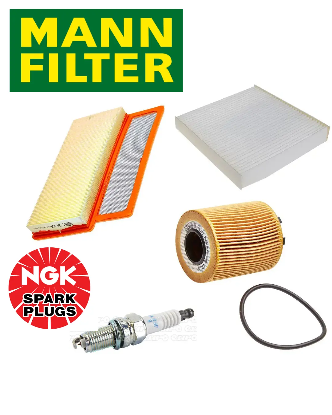 Abarth 500/595/695 Service Kit Mann (After 13/09/2011) 1