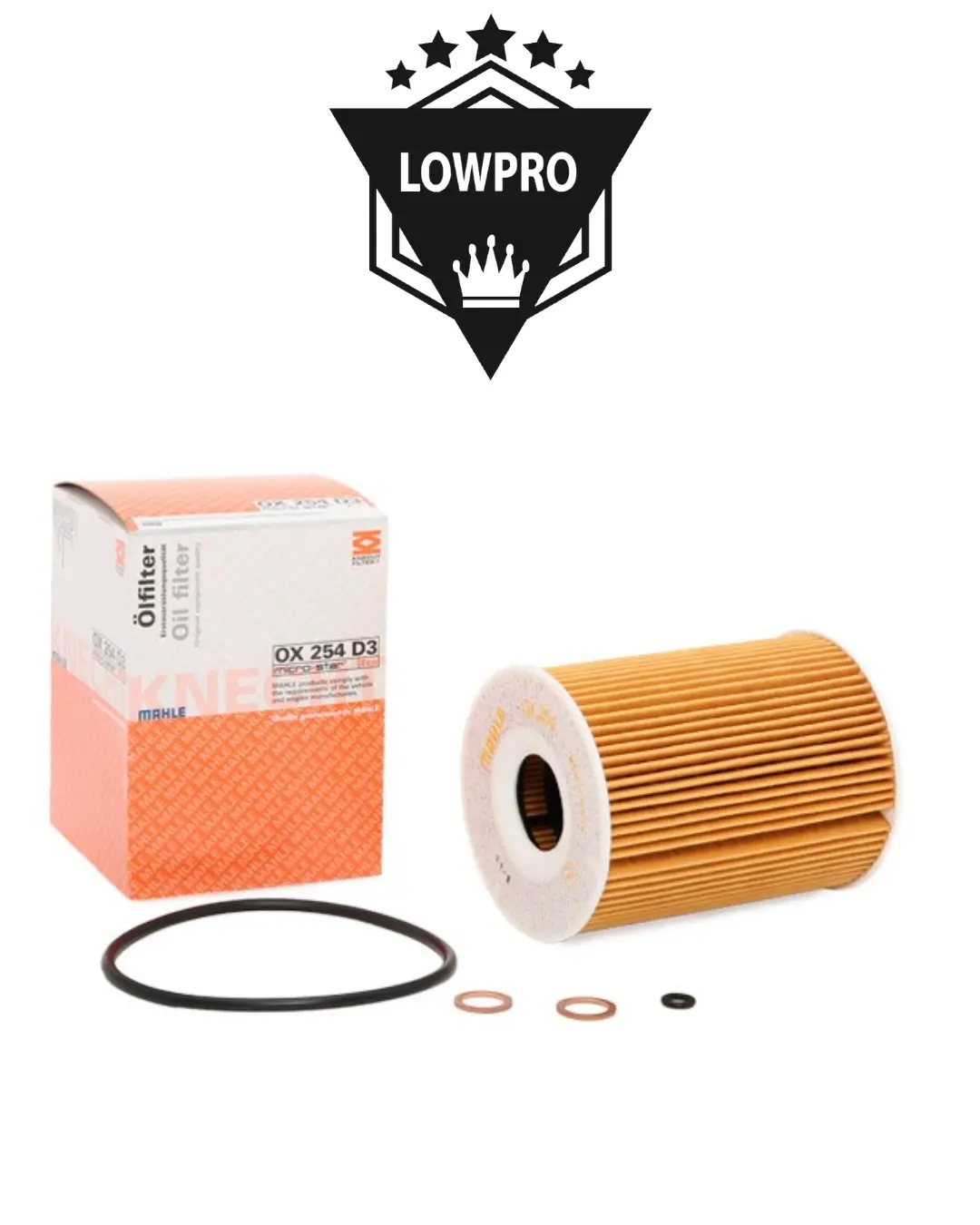 Mahle Original Ox 254D3 Filter - Bmw M3 E9x 1