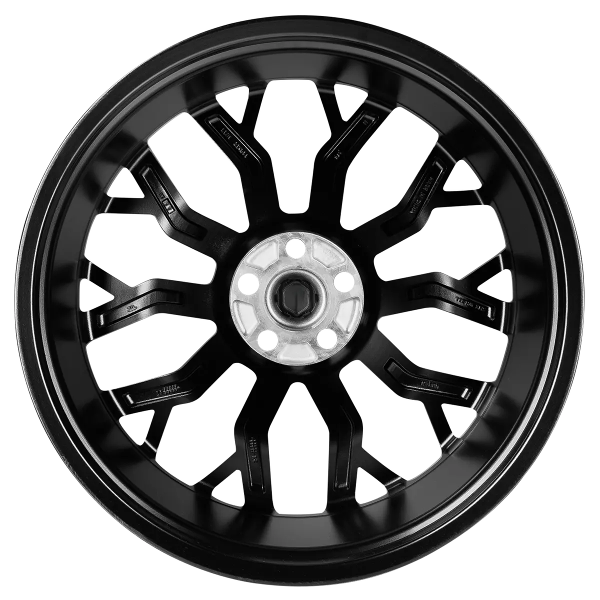 20" Uc4 - 5X120 - Et32 - Satin Black - Rear (T6.1) 1