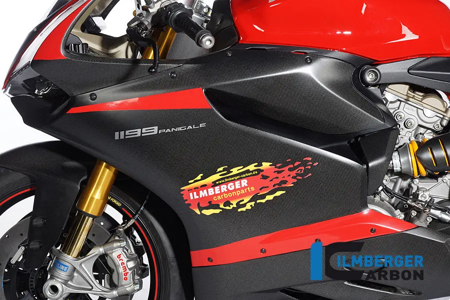Fairing Side Panel Left Street Carbon 1