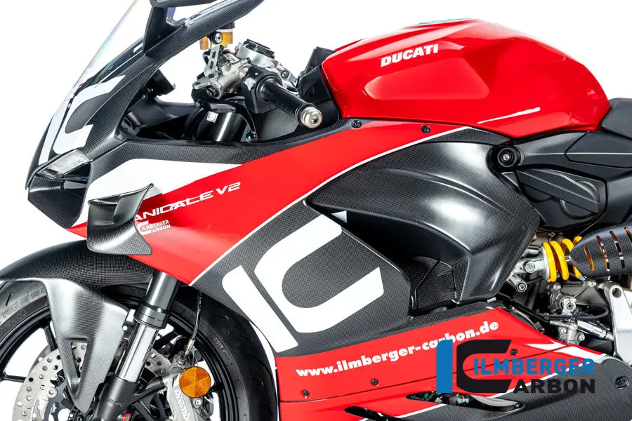 Fairing Side Panel Left Side Prepared For Winglet Matt Panigale V2 1