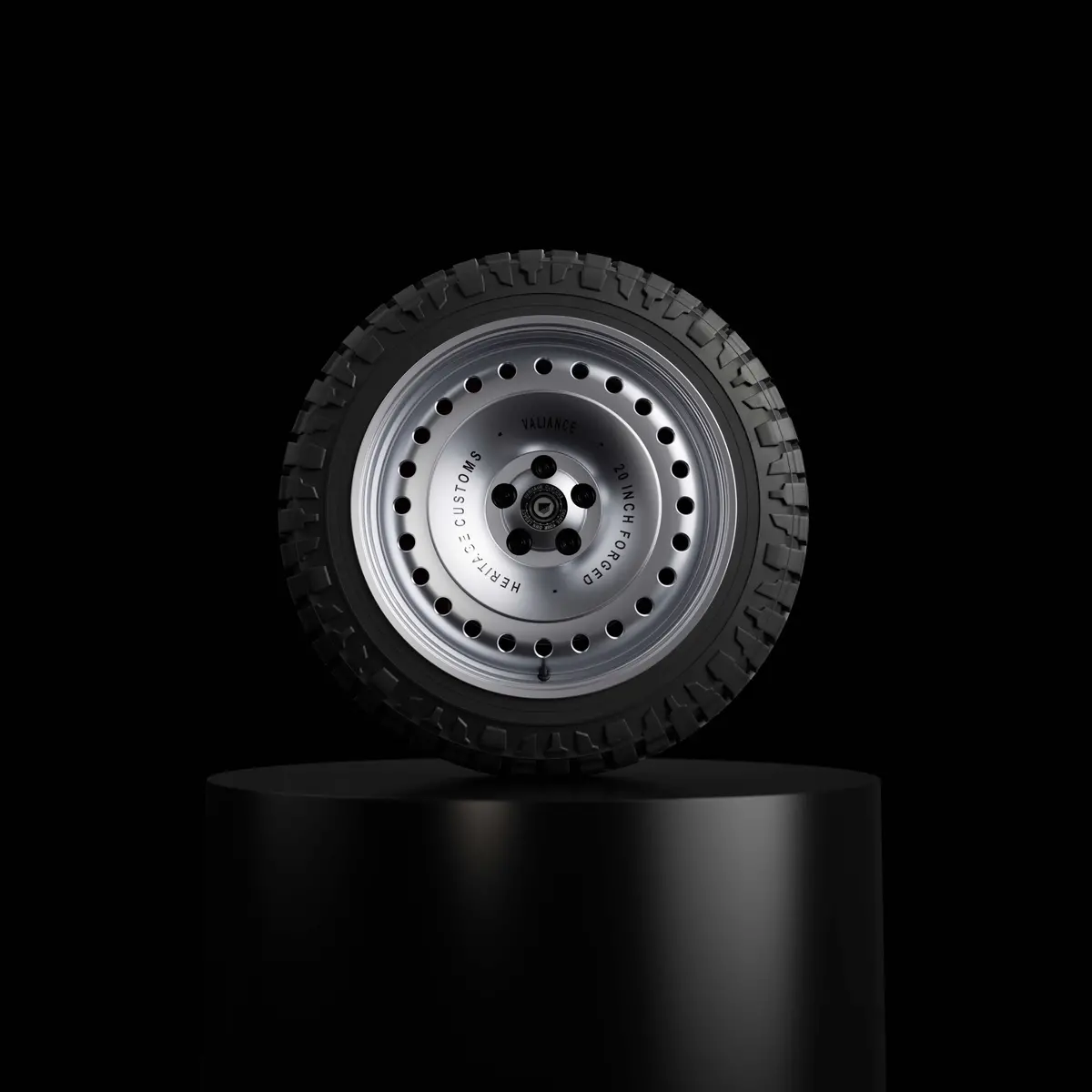 Heritage Customs Rock Dust 20” Aluminum 1