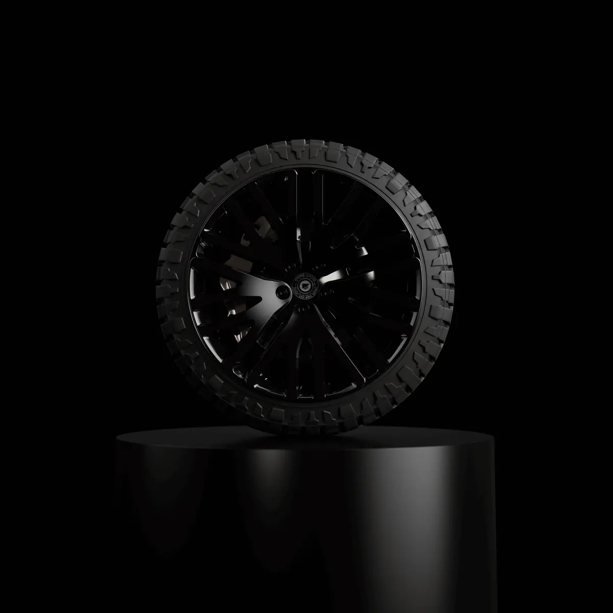 Heritage Customs Black Crow 22” Gloss Black 1