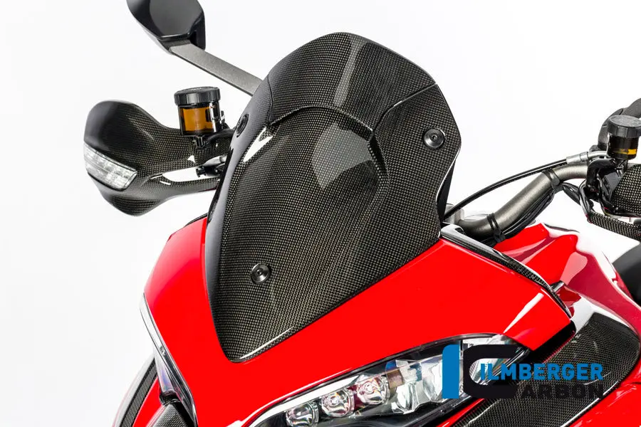 Windshield (Glossy Surface) Carbon - Ducati Multistrada 1200 Dvt Fróm My 2015 1