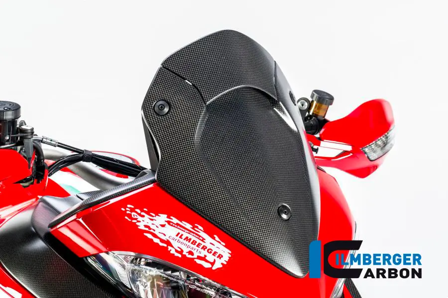 Windshield (Matt Surface) Carbon - Ducati Mts 1200'15 1
