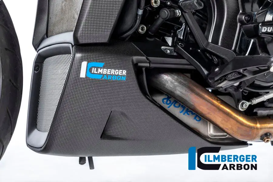 Belly Pan Left Matt Ducati Xdiavel'18 1