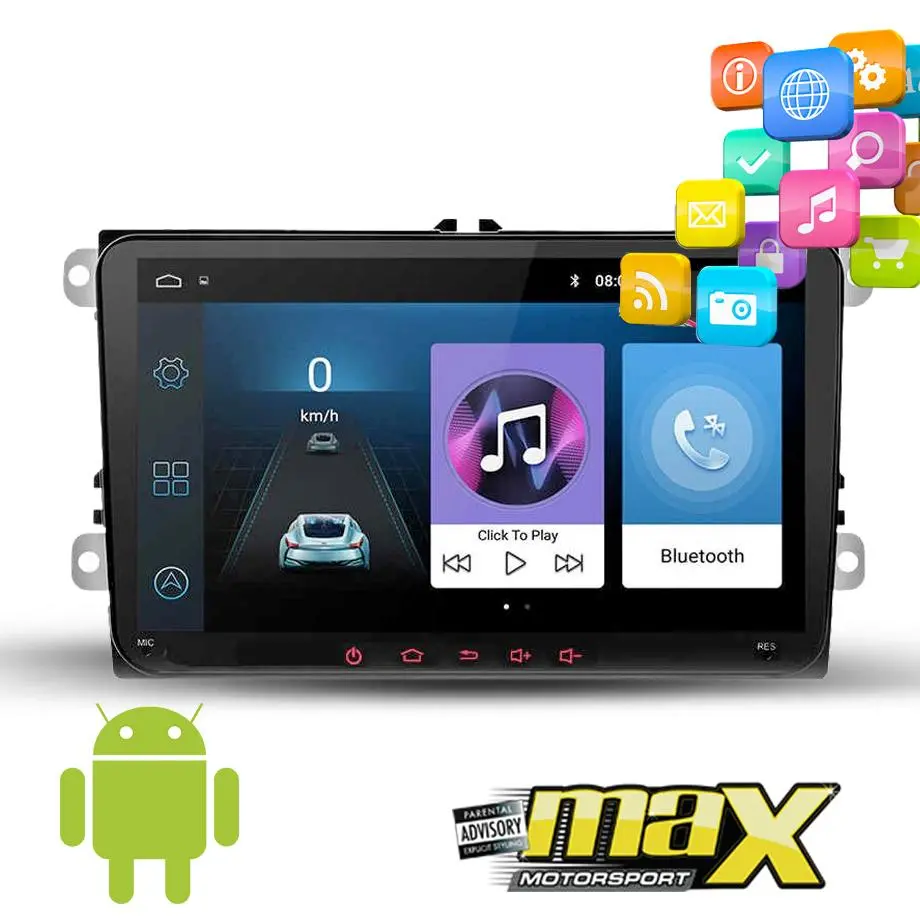 9 Inch Vw Android Entertainment & Gps System 1