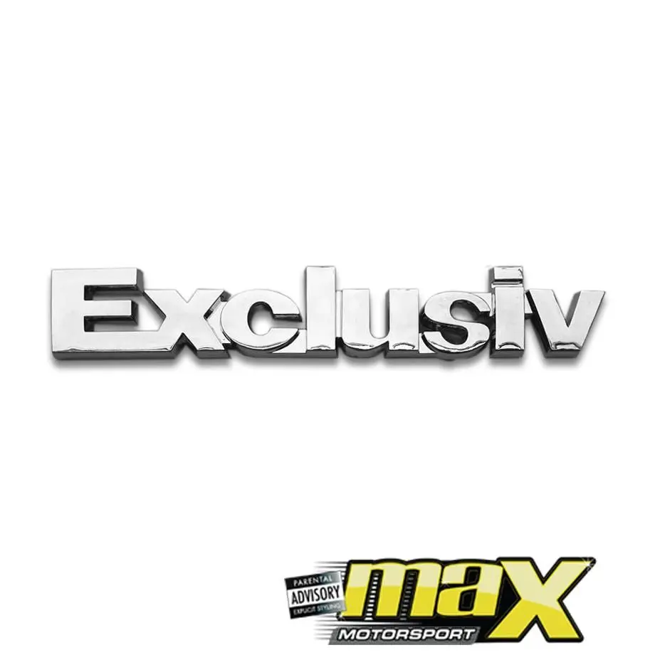 Vw Exclusiv Badge 1