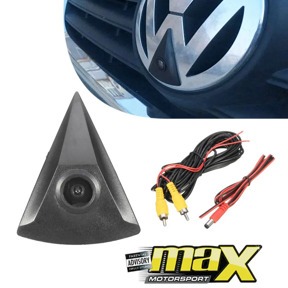 Suitable To Fit - Vw Front Emblem Camera 1