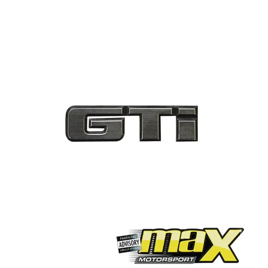 Vw Gti Oem Style Badge 1