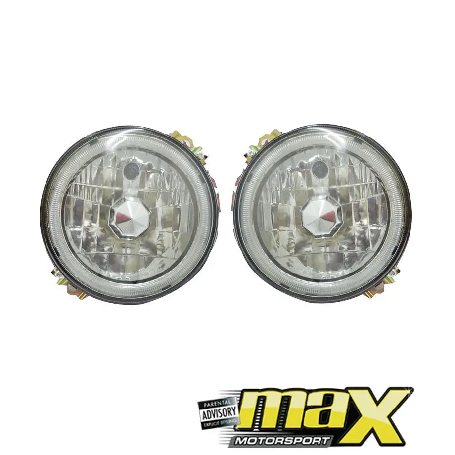 Vw Golf 1 Ccfl Crystal Angel Eye Headlights (Outers) 1