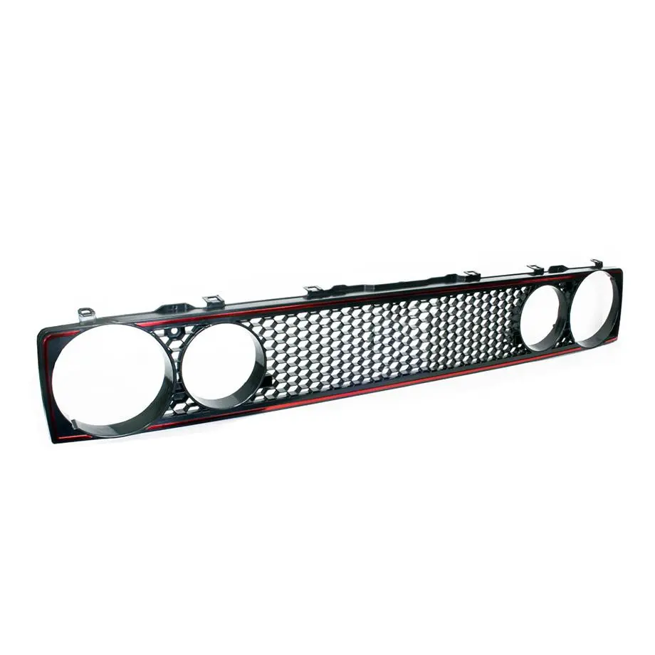Vw Golf 1 Double Headlight Honeycomb De-Badge Grille 1