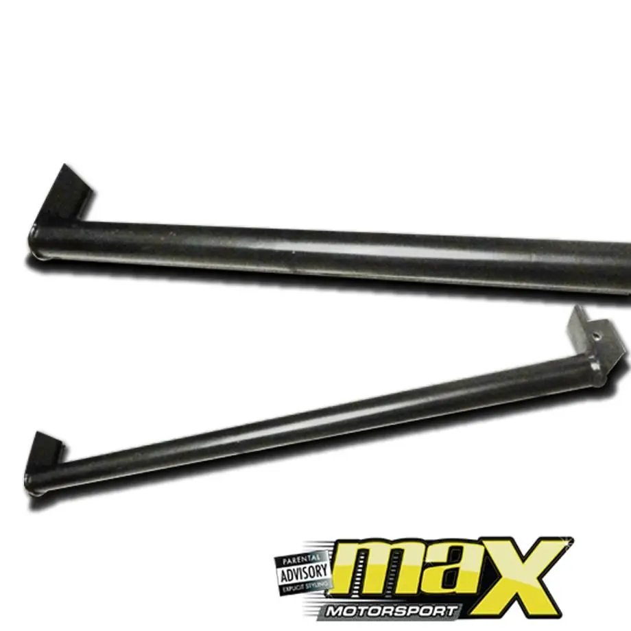 Suitable To Fit - Vw Golf 1 Lower Strut Bar - Black 1