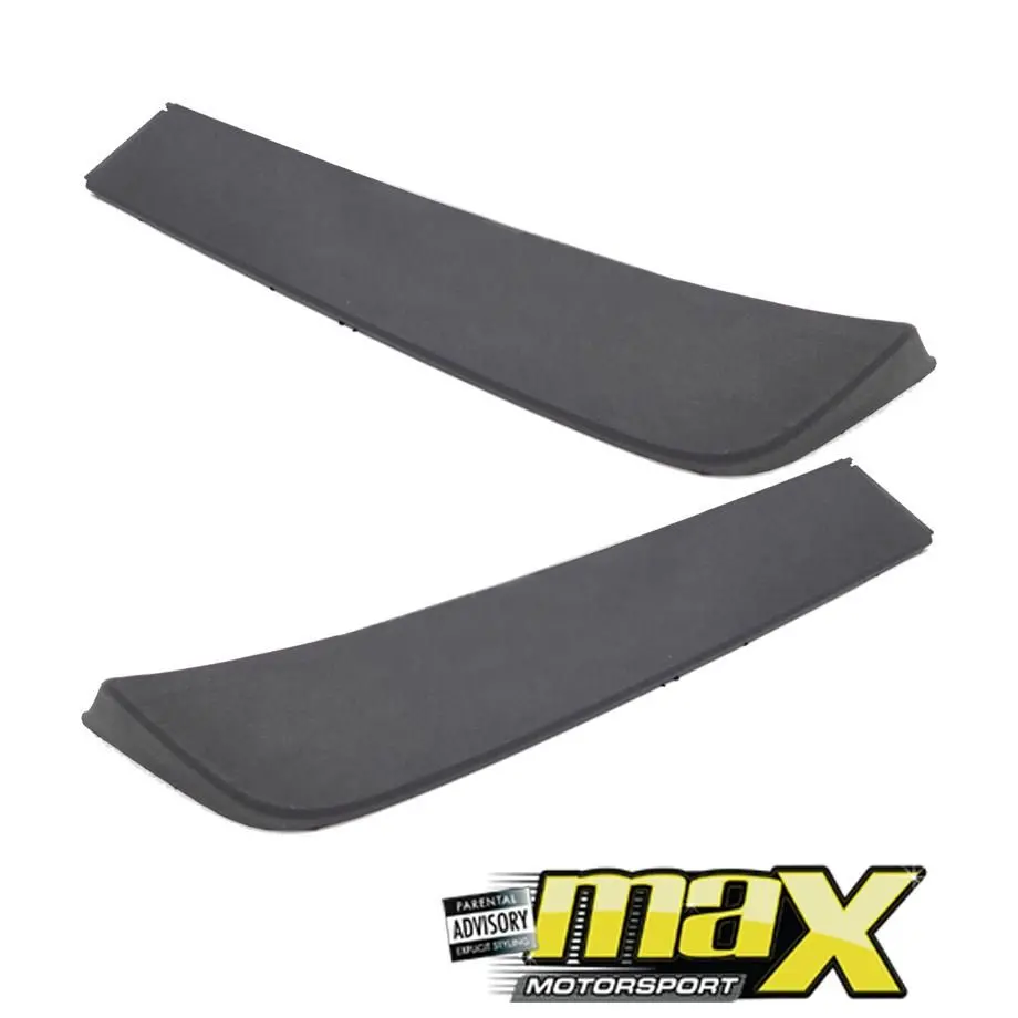 Suitable To Fit - Vw Golf 1 Plastic 2Pc Old School Chin Spoiler 1