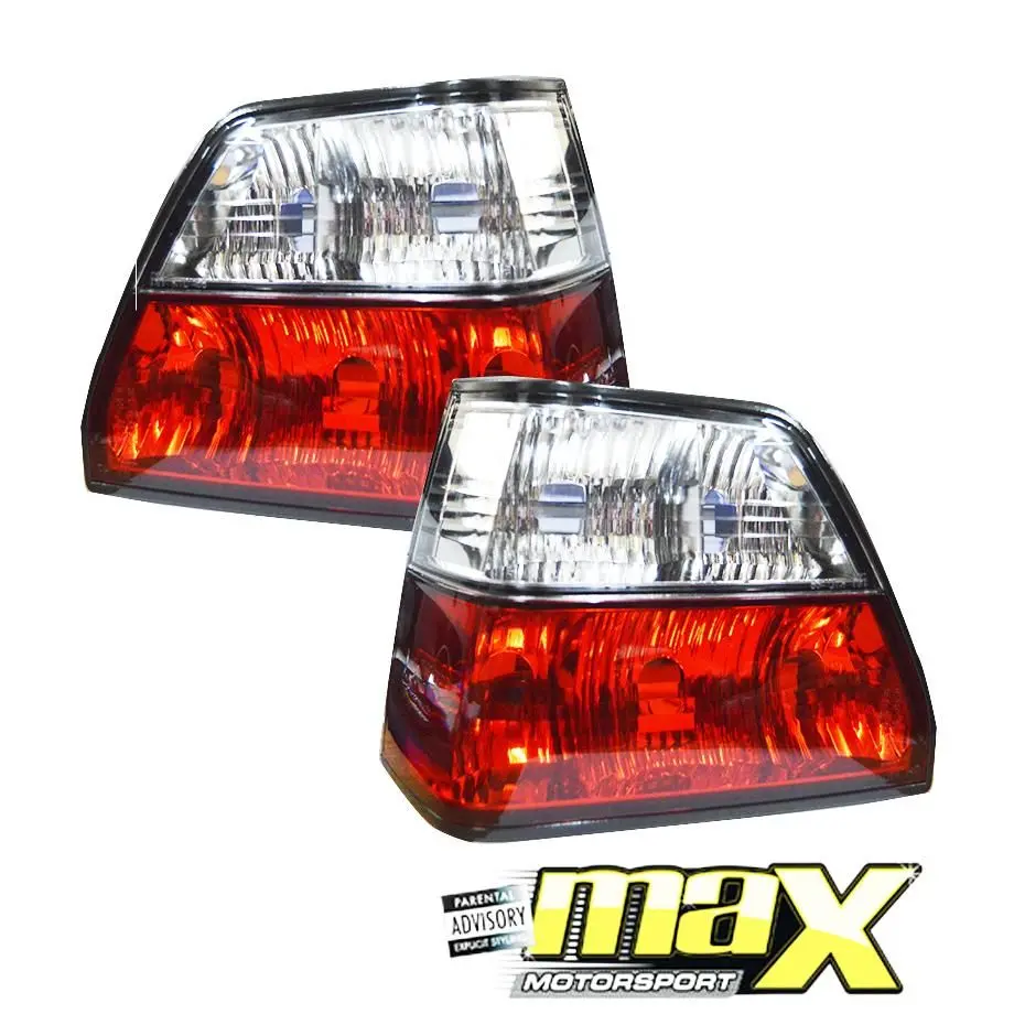 Vw Golf 2 Diamond Semi Clear Taillights 1