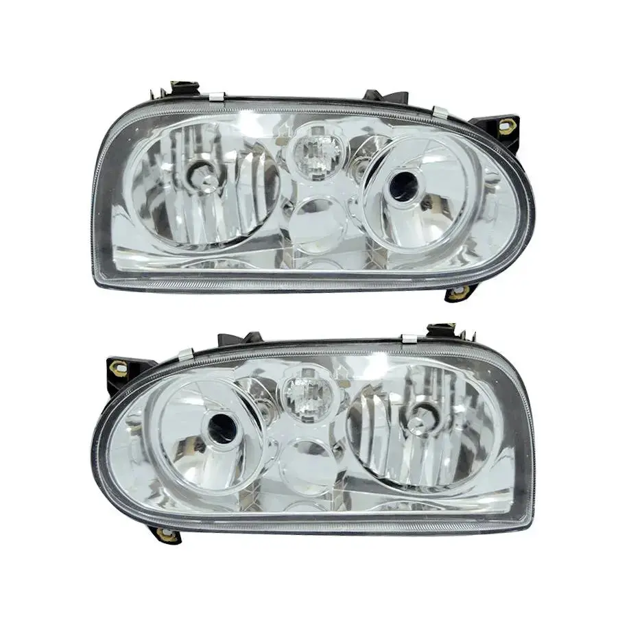 Suitable To Fit - Vw Golf 3 Diamond Headlights (Golf 4 Style) 1