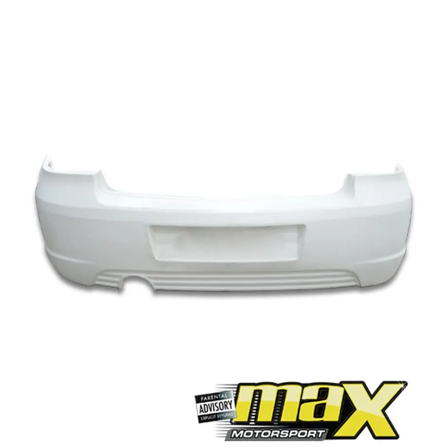 Suitable To Fit - Vw Golf 4 Gti R Style Fibreglass Rear Bumper 1