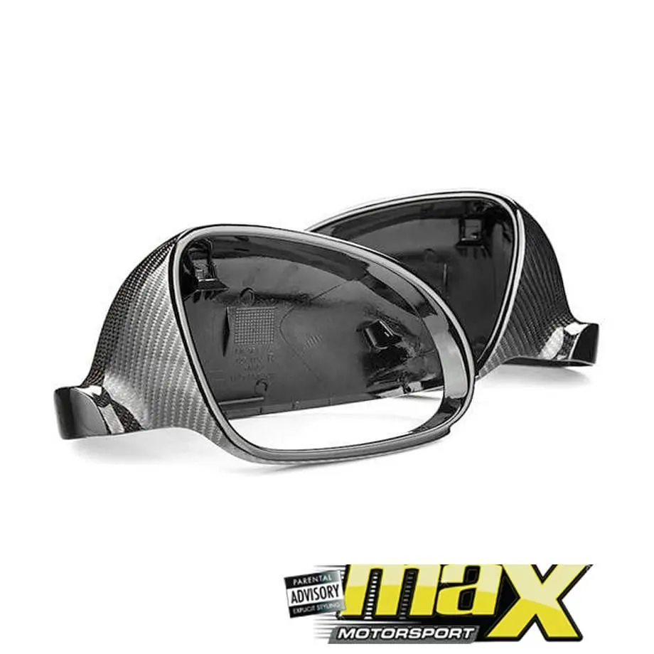 Vw Golf 5 Carbon Fibre Mirror Cover 1