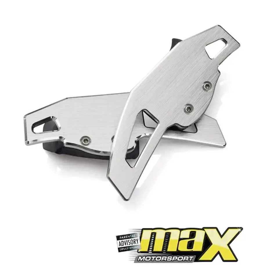 Suitable To Fit - Vw Golf 6 Brush Aluminium Paddle Shift Extensions 1