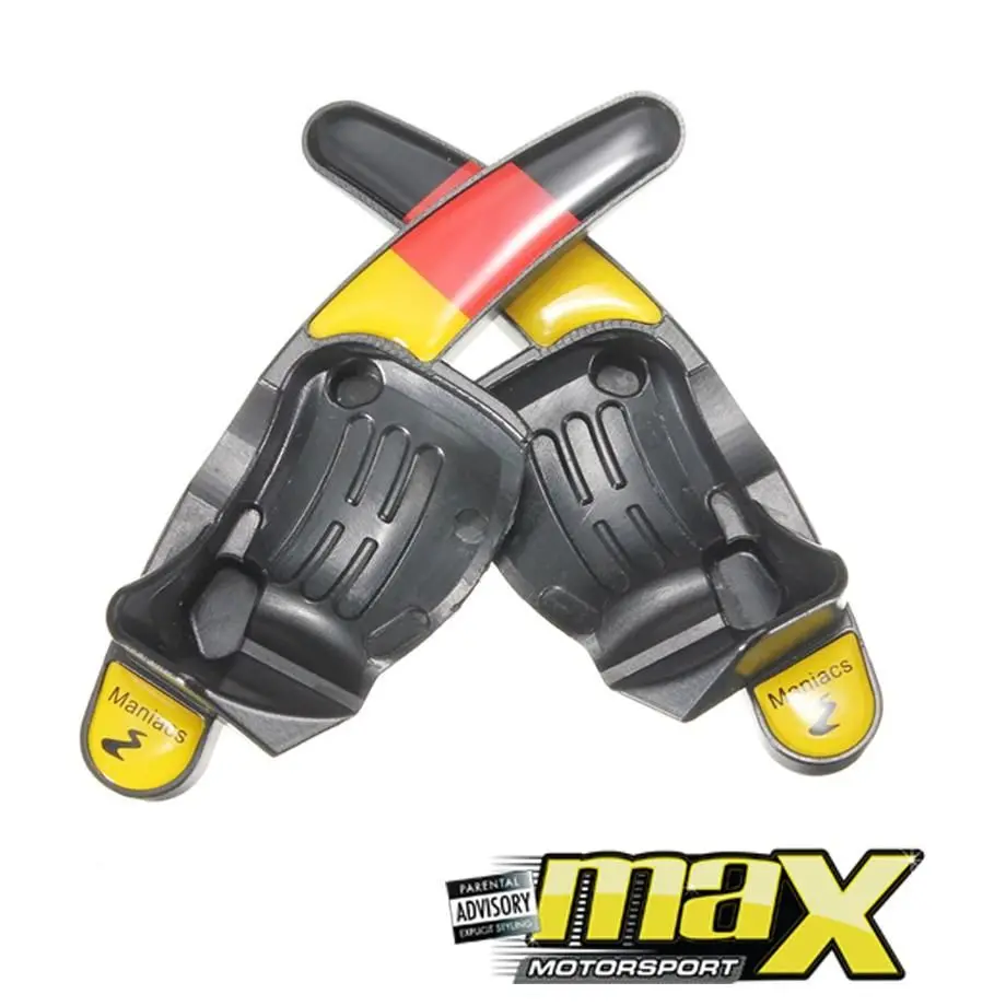 Vw Golf 5 Maniacs Paddle Shift Extensions (German Stripe) 1
