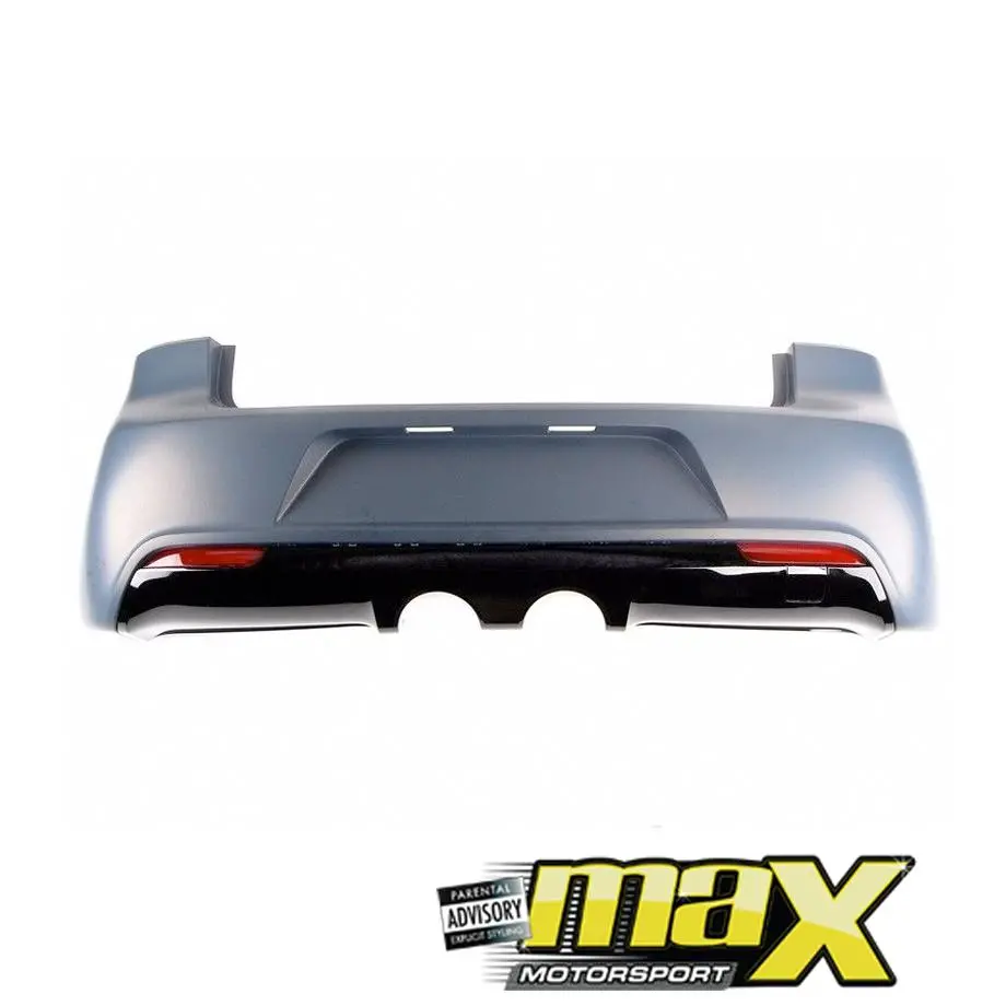 Suitable To Fit - Vw Golf 6 R20 Style Plastic Rear Bumper Upgrade 1