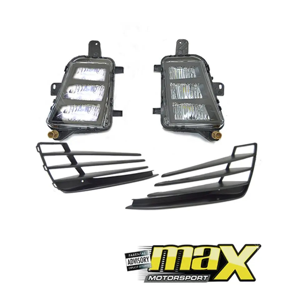 Suitable To Fit- Vw Golf 7 Gti Led Fog Lamps & Covers 1