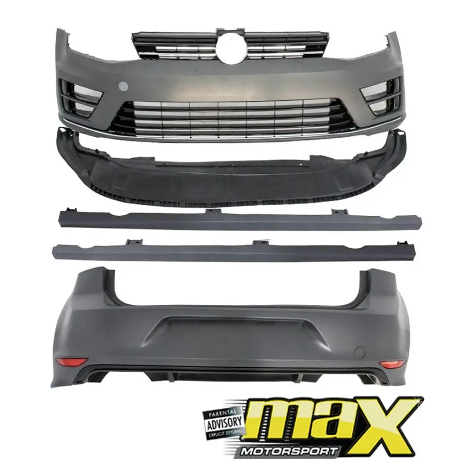Vw Golf 7 R20 Style Plastic Upgrade Body Kit 1