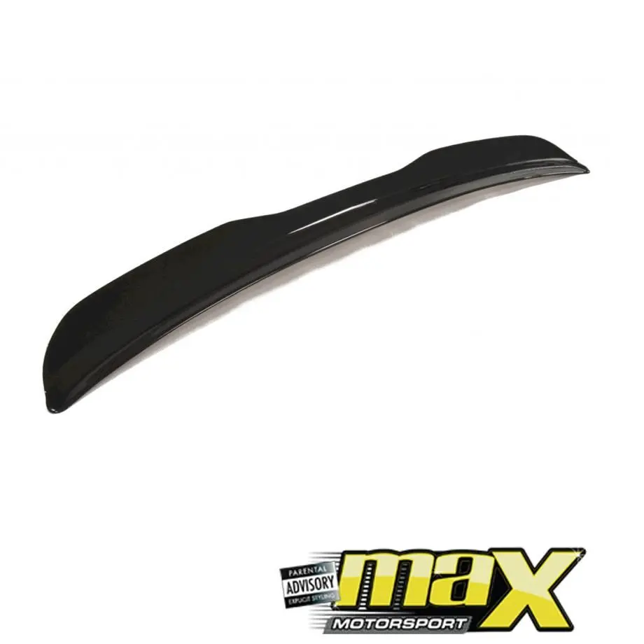Vw Golf 7 Tsi Maxton Style Gloss Black Roof Spoiler Extension 1
