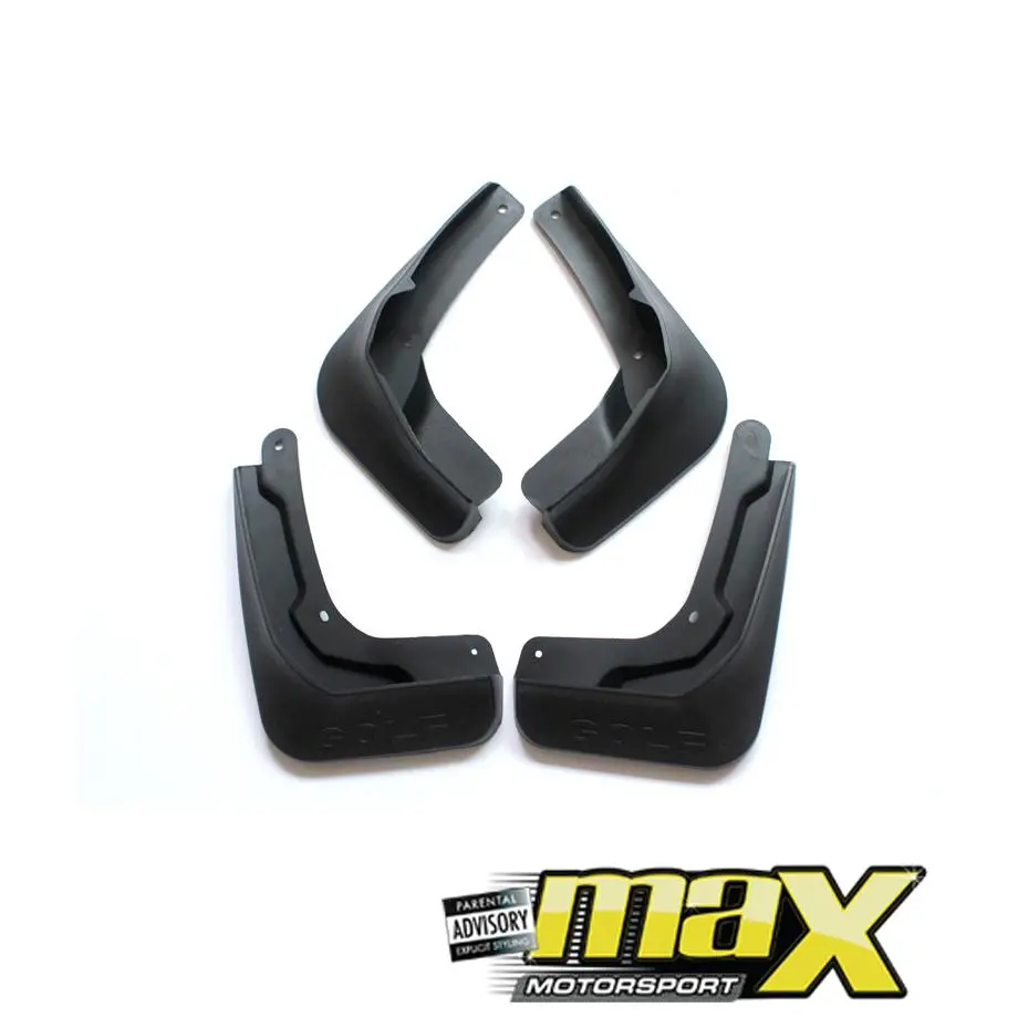 Suitable To Fit - Vw Golf 7 Tsi Plastic Mud Flaps (4Pc) 1