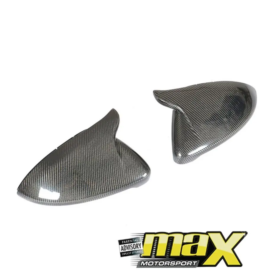 Vw Golf 7.5 M3/M4 Style Carbon Fibre Mirror Covers 1
