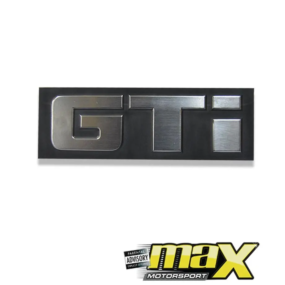 Vw Golf Old School Gti Grille Badge 1