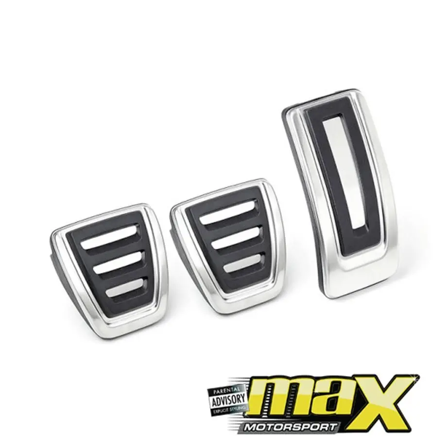 Suitable To Fit - Vw Non-Slip Aluminum Foot Pedals - Manual 1