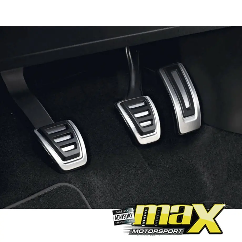 Suitable To Fit - Vw Non-Slip Aluminum Foot Pedals - Manual 2