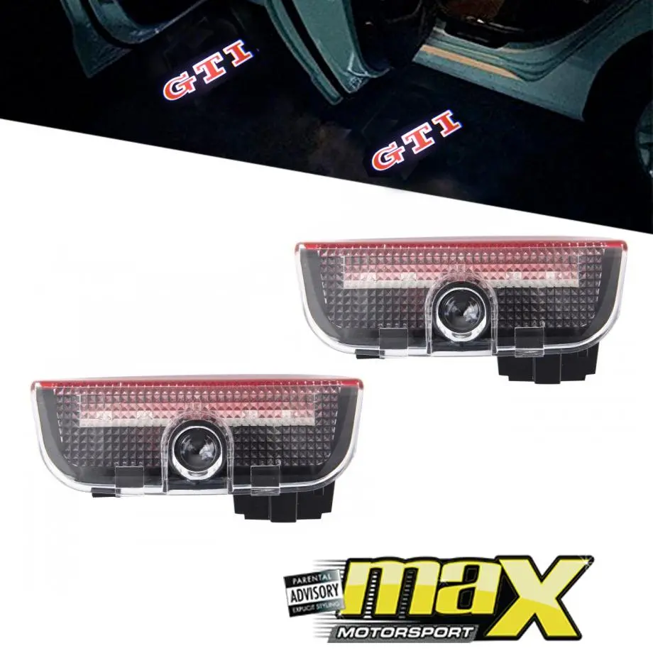 Suitable To Fit - Vw - Plug & Play Shadow Lights With Gti Logo 1