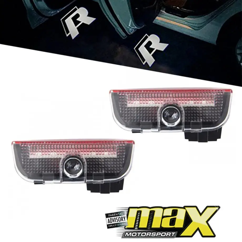 Suitable To Fit- Vw - Plug & Play Shadow Lights With R Logo 1