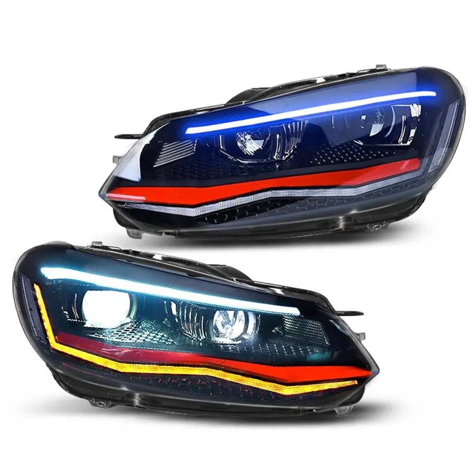 Polo 8Aw Style Projector Headlight -  Suitable To Fit Vw Polo 6 (10-On) 1