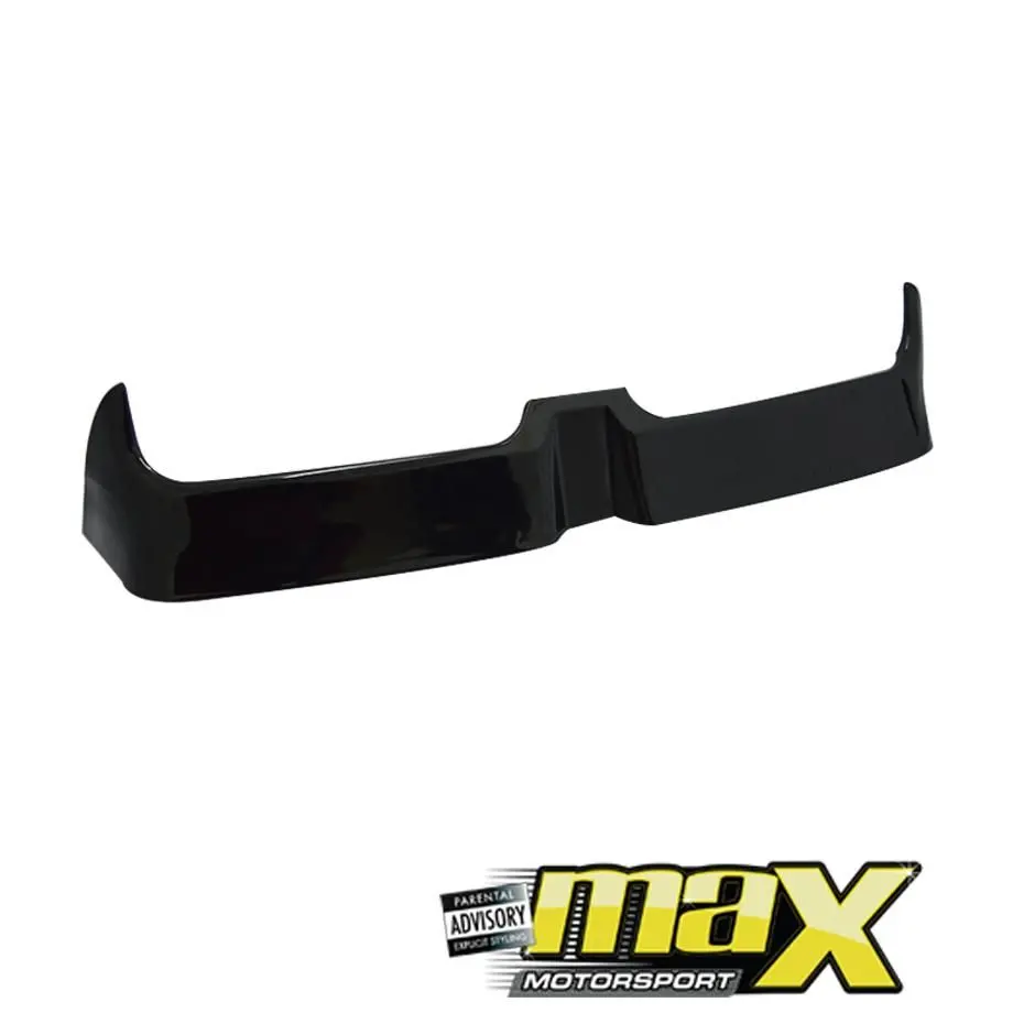 Suitable To Fit - Vw Polo 6 Oettinger Style Gloss Black Plastic Roof Spoiler 1