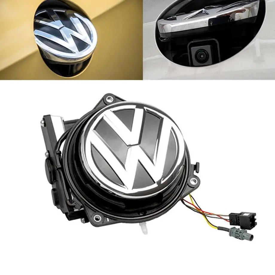 Vw Polo 6 Rear Emblem Reverse Camera Kit 1
