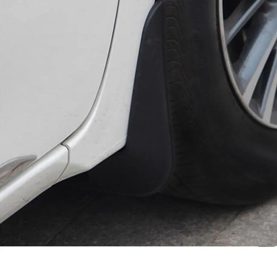 Suitable To Fit - Vw Polo 6 / 7 Tsi (14-On) Plastic Short Mud Flaps (4Pc) 2